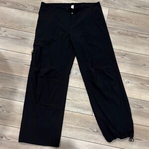 Alo Black Cargo Pants